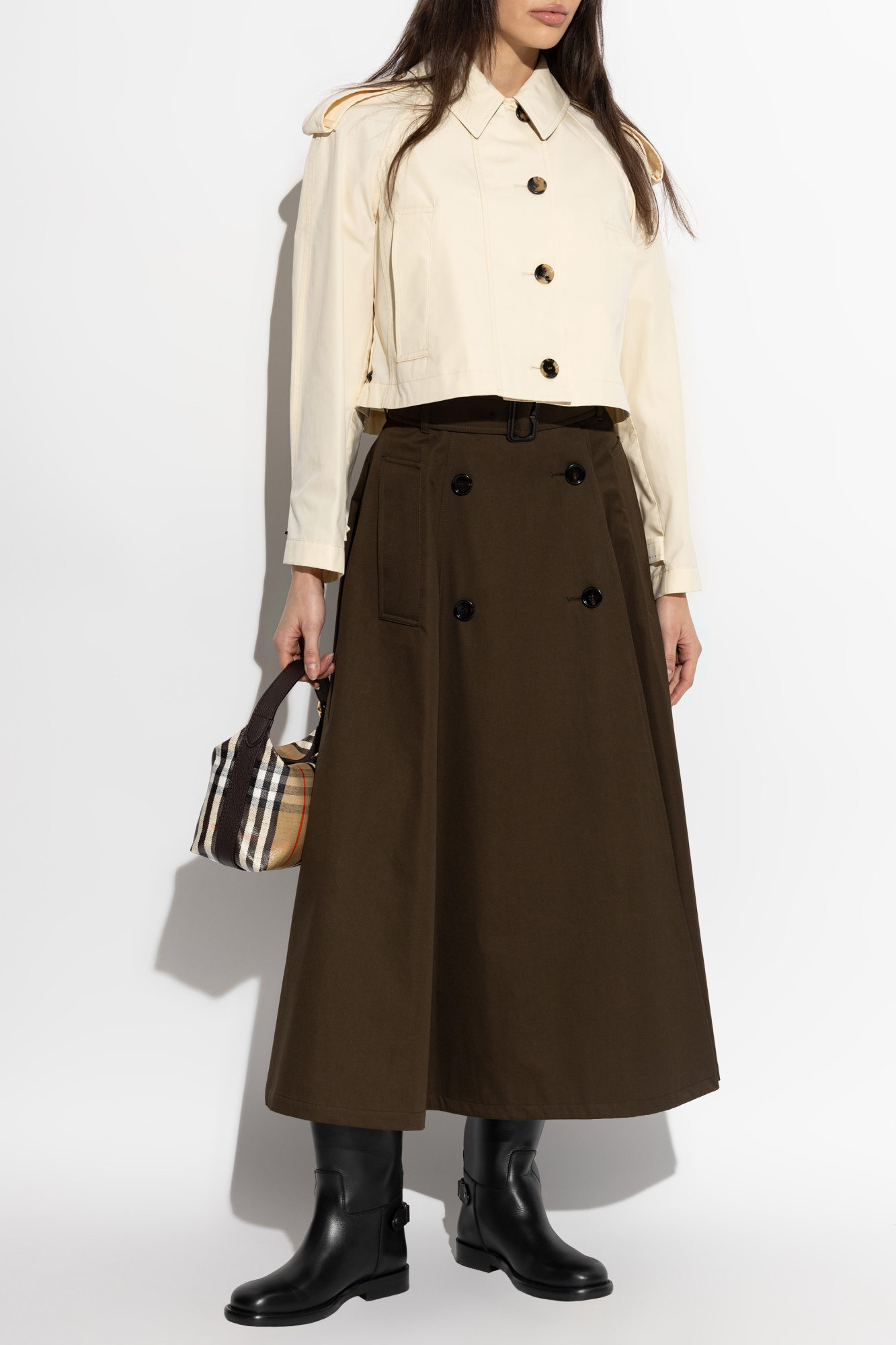 Burberry Short trench coat 'Linwood' | Women's | Vitkac